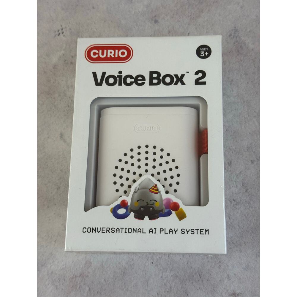 Curio Voice Box 2 AI Play New in Box Plush Not Included